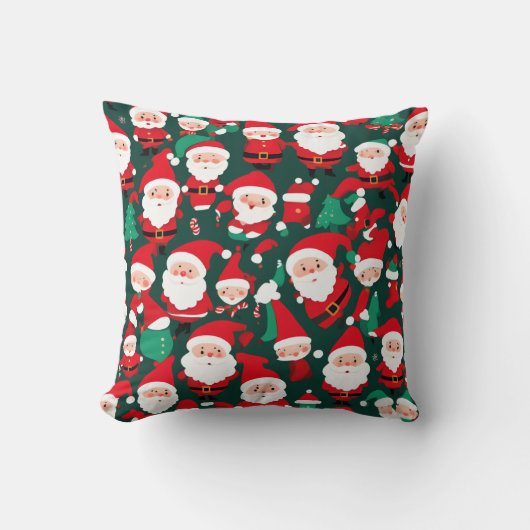 Leuke Kerstman Kussen (Voorkant)