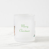 Leuke Kerstman met Presants voor Kerstmis Matglas Koffiemok (Center)