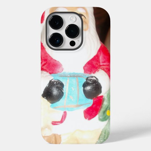 Leuke Kerstman met Snow Art Print Case-Mate iPhone Case (Achterkant)