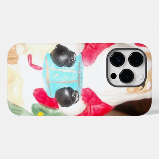  Leuke Kerstman met Snow Art Print Case-Mate iPhone Case (Achterkant (horizontaal))