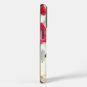 Leuke Kerstman met Snow Art Print Case-Mate iPhone Case (Achterkant / Rechts)