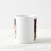  Leuke Kerstman met Snow Art Print Koffiemok (Center)