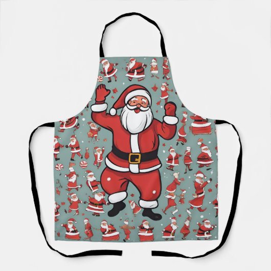 Leuke Kerstman Schort (Voorkant)