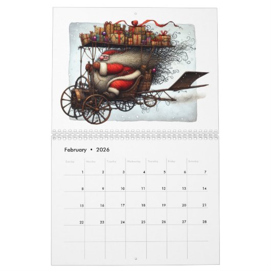 Leuke Kerstman, Sint Nicolaas, Kerstman Kalender (Feb 2026)