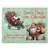 Leuke Kerstman, Sint Nicolaas, Kerstman Kalender (Hoes)