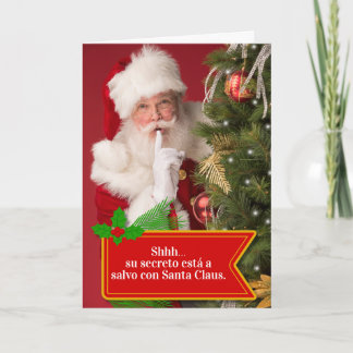 Leuke Kerstman Weet Alles Feestdagen Kaart