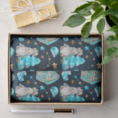 Leuke Kerstmis Gnome en Decoraties Tissuepapier (Geschenk)