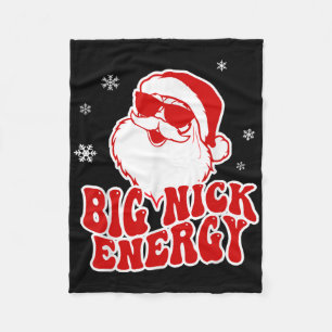 Leuke Kerstmis Grote Nick Energie Kerstman Stout V Fleece Deken