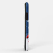 Leuke Kerstmis Kerstman Sneeuw Sterren Case-Mate iPhone Case (Achterkant/rechts)