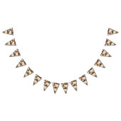 Leuke Kerstmis Poinsettia Splendor Vakantie Vlaggetjes (Alle)