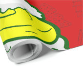 Leuke Kerstmis Tamago Sushi Santa Cadeaupapier (Rol Hoek)