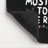 Leuke Kerstmis Waarschijnlijk Om Het Rendier Te Aa Muismat (Hoek)