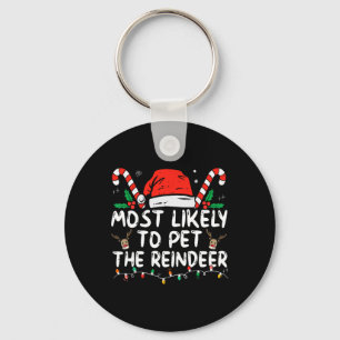 Leuke Kerstmis Waarschijnlijkste Om De Rendieren A Sleutelhanger