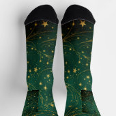 Leuke Kerstontwerp Duurzame Premium Crew Sock Sokken (Top)