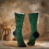 Leuke Kerstontwerp Duurzame Premium Crew Sock Sokken