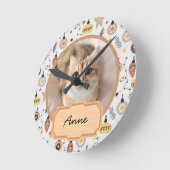 leuke kerstvakantie Aangepaste foto Ronde Klok (Hoek)