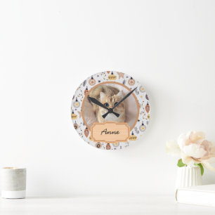 leuke kerstvakantie Aangepaste foto Ronde Klok