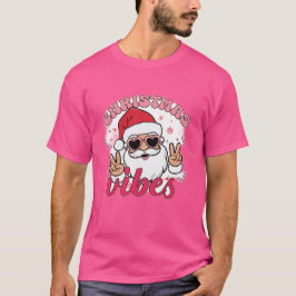 Leuke kerstvibes | Retro vakantie T-shirt