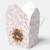 Leuke Keuken Gereedschap Bruin Bedankdoosjes (Geopend)