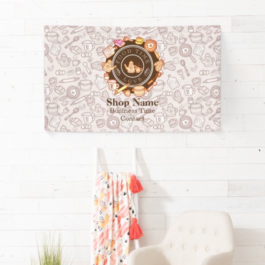 Leuke Keuken Gereedschap Bruin Spandoek (Insitu)