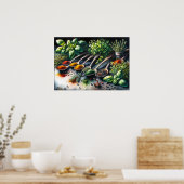 Leuke keuken voor eters poster (Keuken)