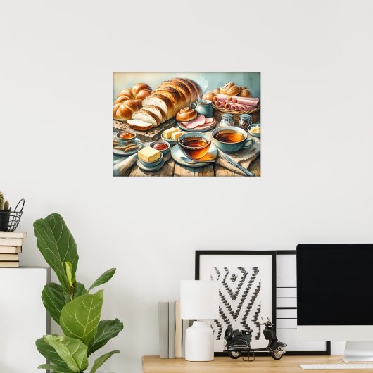 Leuke keuken voor eters poster (Thuiskantoor)