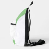 Leuke kikker, paddenstoelen en vlinder sling bag (Rechts)