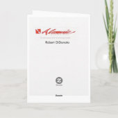 Leuke kikker voor verjaardag kaart (Achterkant)