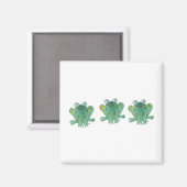 Leuke kikkers magneet (Voorkant / Achterkant)