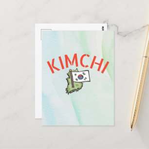 Leuke kimchi briefkaart