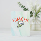 Leuke kimchi briefkaart (Staand voorkant)