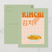 Leuke kimchi briefkaart (Voorkant / Achterkant)