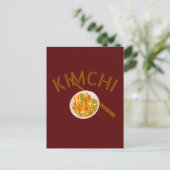 Leuke kimchi briefkaart (Staand voorkant)