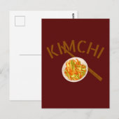 Leuke kimchi briefkaart (Voorkant / Achterkant)