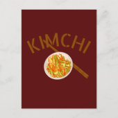 Leuke kimchi briefkaart (Voorkant)