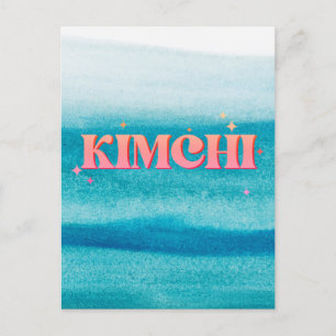 Leuke kimchi feestdagenkaart