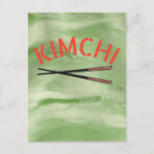 Leuke kimchi feestdagenkaart (Voorkant)