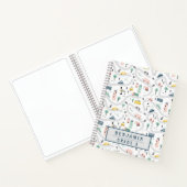 Leuke Kinder Cartoon Wegen Auto's Hand getrokken P Notitieboek (Binnen)