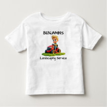 Leuke Kinder grasmaaier T-shirt of bodysuit