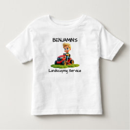 Leuke Kinder grasmaaier T-shirt of bodysuit