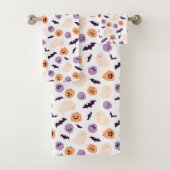 Leuke Kinder Halloween Patroon Bad Handdoek (Insitu)