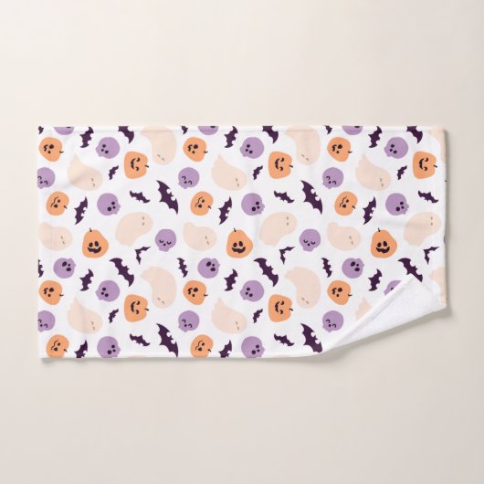 Leuke Kinder Halloween Patroon Bad Handdoek (Handdoek)