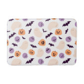Leuke Kinder Halloween Patroon Badmat (Voorkant)