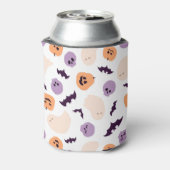 Leuke Kinder Halloween Patroon Blikjeskoeler (Blikje Achterkant)