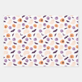 Leuke Kinder Halloween Patroon Inpakpapier Vel (Voorkant 2)