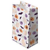 Leuke Kinder Halloween Patroon Klein Cadeauzakje (Voorkant Gekanteld)