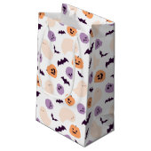 Leuke Kinder Halloween Patroon Klein Cadeauzakje (Achterkant Gekanteld)