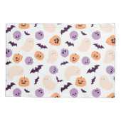 Leuke Kinder Halloween Patroon Kussensloop (Achterkant)