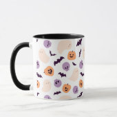 Leuke Kinder Halloween Patroon Mok (Links)