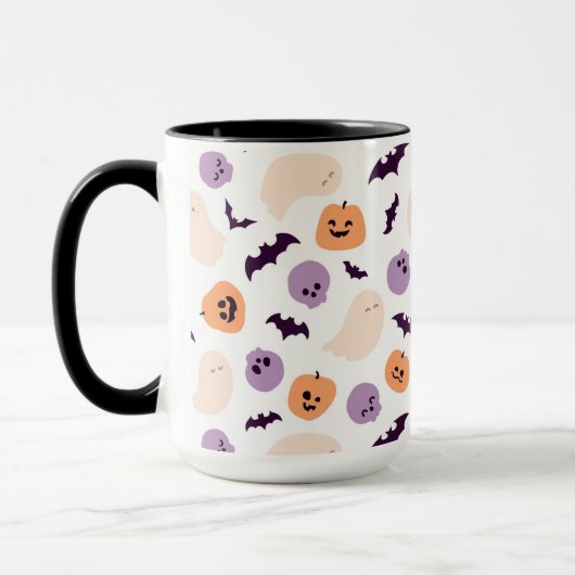 Leuke Kinder Halloween Patroon Mok (Links)